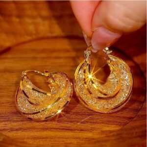 Italian Gold Plated Ear-Ring