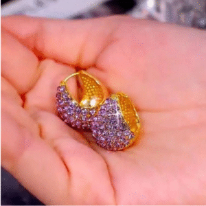 Italian Gold plated Ear Ring 2
