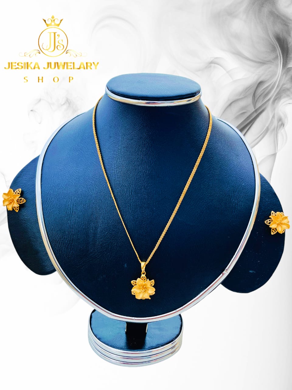 22k Gold plated Necklace Set - Image 2