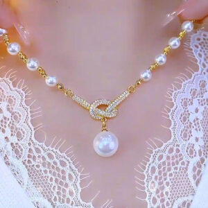 Italian High Quality Pearl Neckles